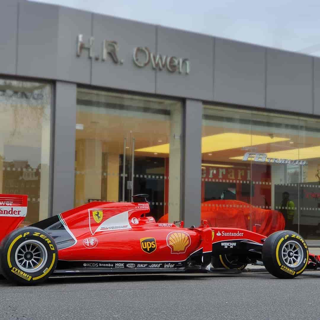 Ferrari F1 – Prestige Vehicle Transport – London Motorsport Car Transport